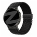Bandz Garmin Forerunner 255s Braided Strap 'Parachute' (Black)