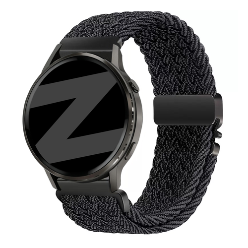 Bandz Garmin Venu 2 Braided Strap 'Parachute' (Graphite)