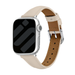 Apple Watch Slimfit Leather Strap (Milk Tea)