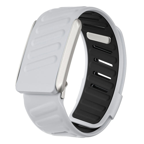 Sport bandje geschikt voor Whoop 4.0 (lichtgrijs/zwart)