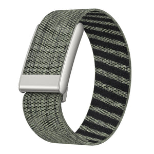 Nylon bandje geschikt voor Whoop MG (grijs-groen)
