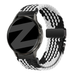 Bandz Garmin Forerunner 265 Braided Strap 'Parachute' (Black/White)
