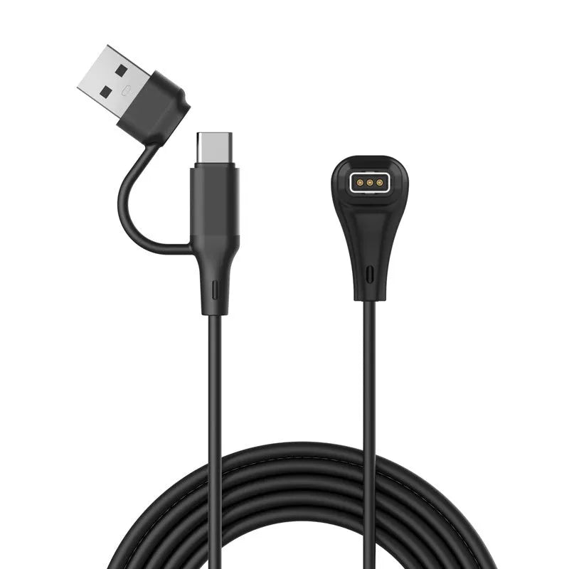 USB-A & C 2in1 Braided Coros Nomad oplader