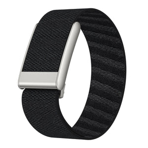 Nylon bandje geschikt voor Whoop 5.0 (zwart)