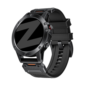 Bandz Garmin Fenix 3 Silicone Strap 'Explorer' (Black)