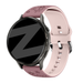 Bandz Garmin Forerunner 645 siliconen band 'Flowers' (mauve/lichtroze)