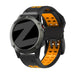 Bandz Garmin Approach S62 Buckled Sport Strap (Black/Orange)