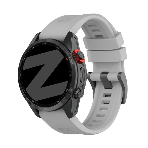 Bandz Garmin Fenix 7 Silicone Strap 'Classic' (Grey)