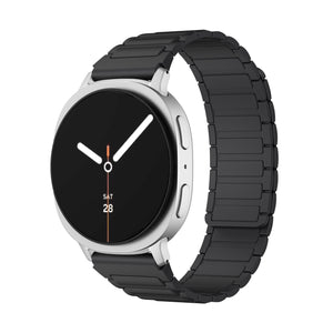 Samsung Galaxy Watch 8 - 44mm Magnetic Silicone Strap (Black)
