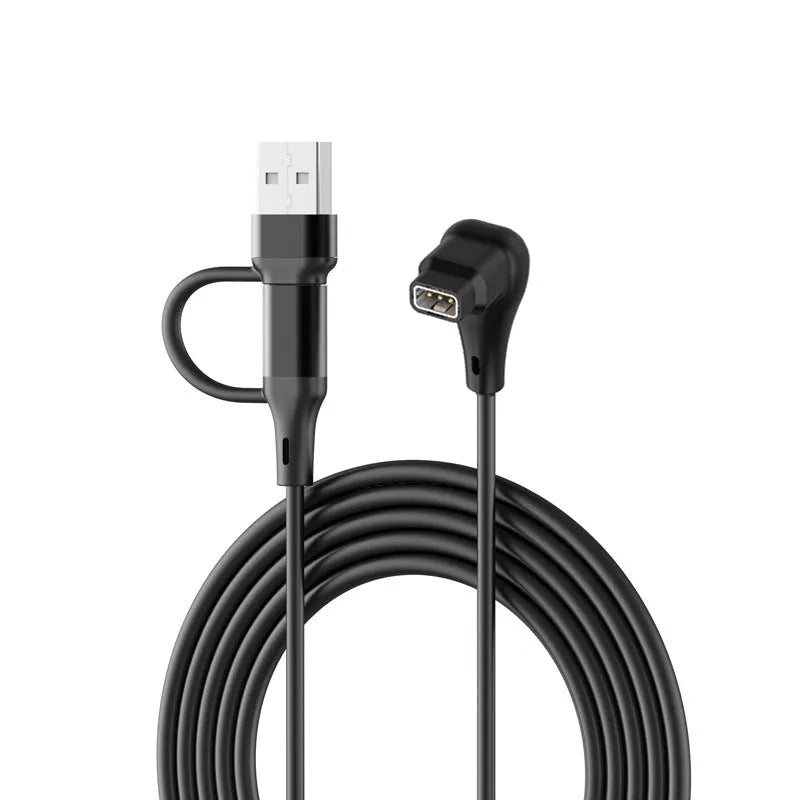 USB-A & C 2in1 Braided Coros Nomad oplader