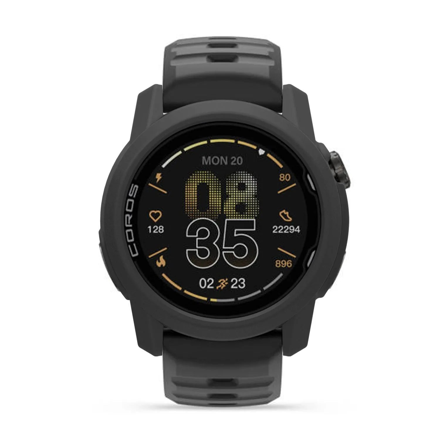 Coros Apex 4 - 42mm siliconen case (zwart)