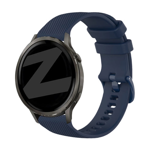 Bandz Garmin Venu SQ 2 Silicone Strap 'Premium' (Dark Blue)
