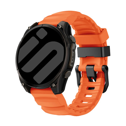 Amazfit T-Rex Ultra 2 Trail Silicone Strap (Orange)