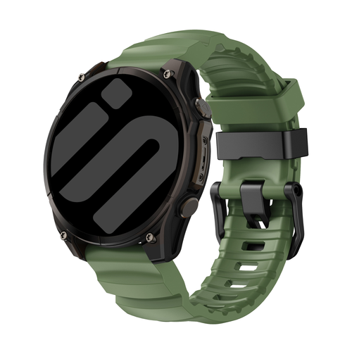 Garmin Epix Pro (Gen 2) 51mm Trail Silicone Strap (Dark Green)