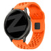 Bandz Garmin Vivoactive 6 siliconen band 'Air' (oranje)