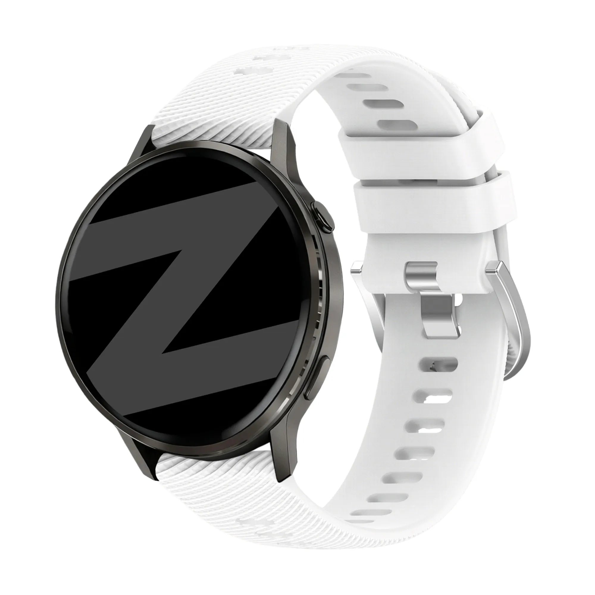 Bandz Garmin Venu 2s siliconen band 'Deluxe' (wit)