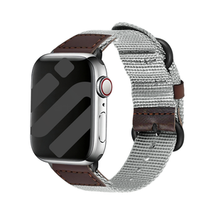 Apple Watch canvas bandje (grijs)