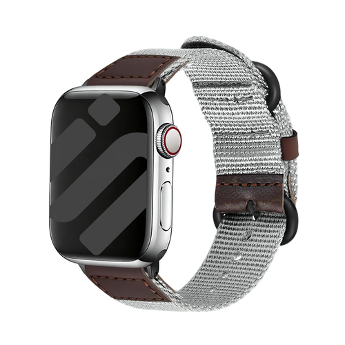 Apple Watch Ultra canvas bandje (grijs)