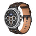 Samsung Galaxy Watch 8 - 44mm solide lederen band (koffiebruin)