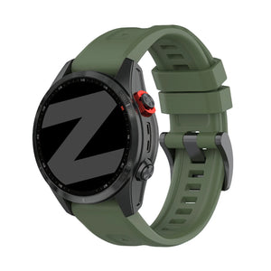 Bandz Amazfit T-Rex Ultra 2 siliconen band 'Classic' (legergroen)