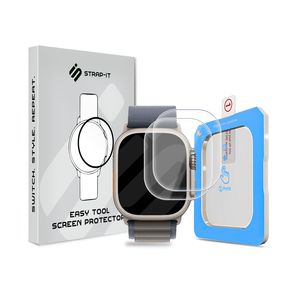 Screenprotector met One-Click Tool - Apple Watch Ultra