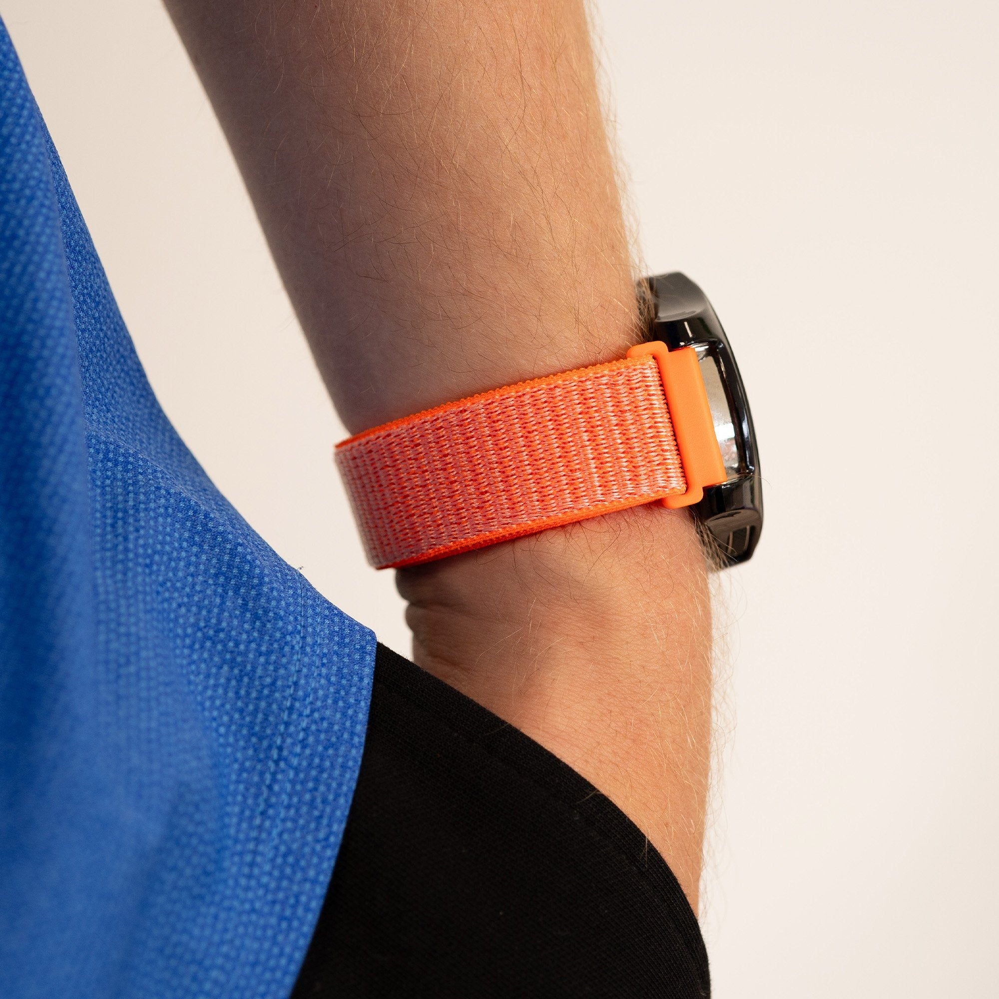 Suunto Race (S) nylon bandje (oranje/rood)