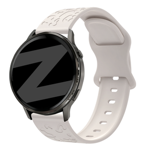 Bandz Garmin Venu SQ 2 siliconen band 'Leopard' (sterrenlicht)