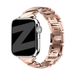 Bandz Apple Watch Premium Metal Strap 'Twisted' (Rose Gold)