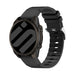 Garmin Descent Mk2(i) leren hybrid bandje (zwart)