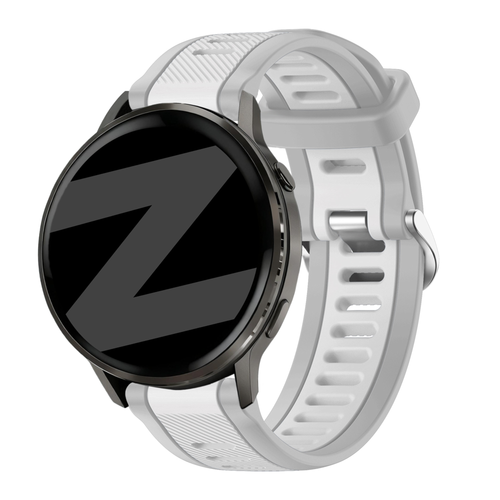 Bandz Garmin Venu SQ dual sport band met gesp (grijs)