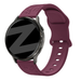 Bandz Garmin Vivoactive 4s siliconen band 'Leopard' (wijnrood)