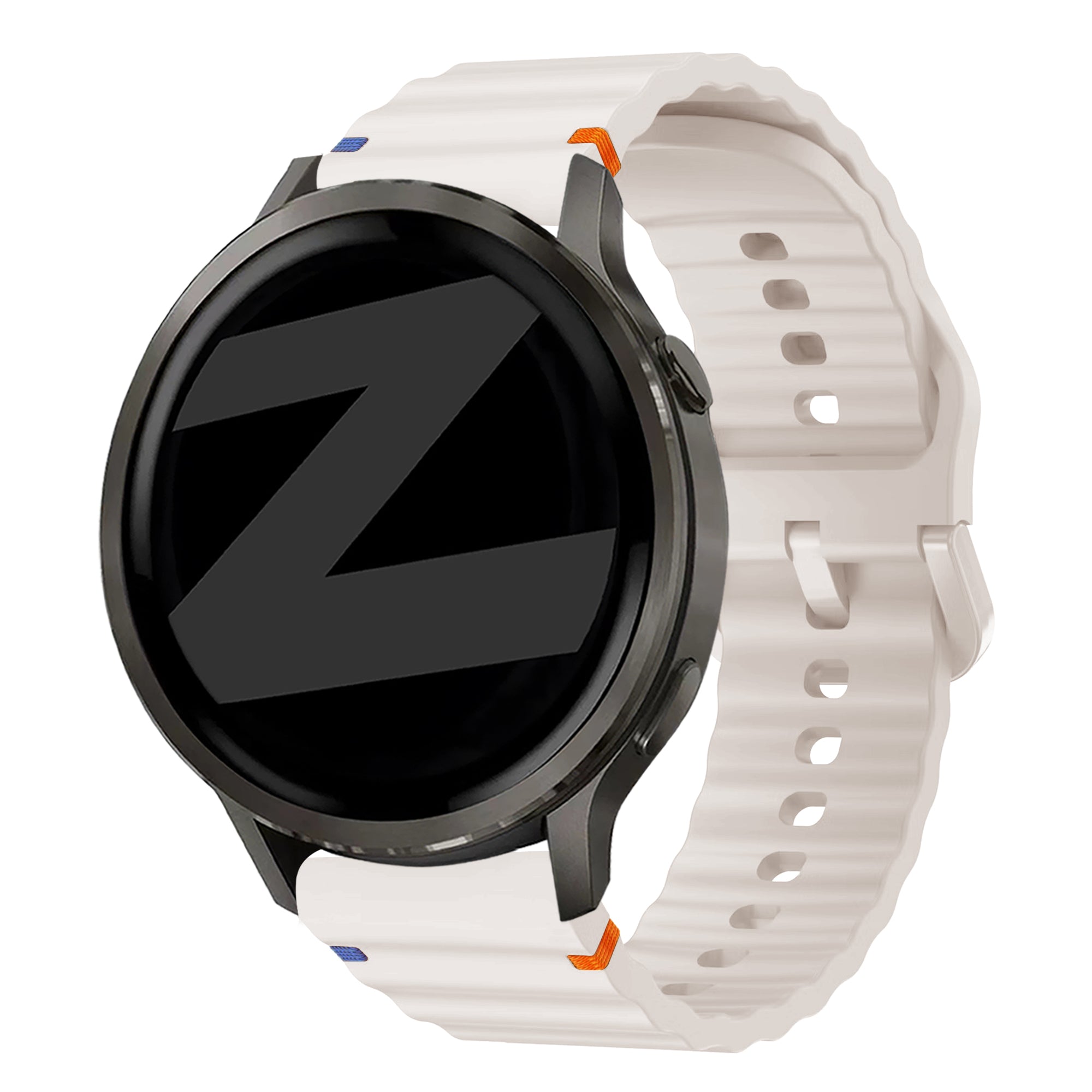 Bandz Garmin Forerunner 645 siliconen band 'Wave' (sterrenlicht)