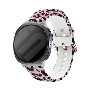 Samsung Galaxy Watch 8 Classic Pink Leopard bandje