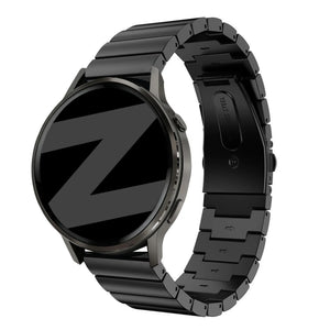 Bandz Garmin Vivomove Luxe Steel Strap 'One Bead' (Black)