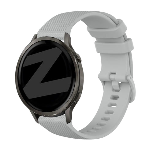 Bandz Garmin Vivomove Trend siliconen band 'Premium' (grijs)