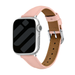 Apple Watch slimfit leren band (roze)