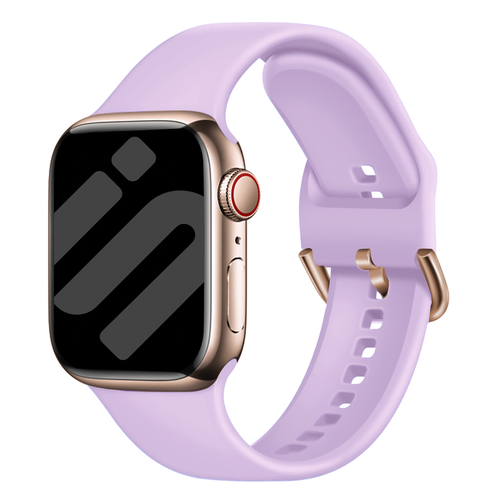 Apple Watch Silk Silicone Strap (Lilac)
