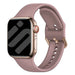 Apple Watch silk siliconen bandje (mauve)