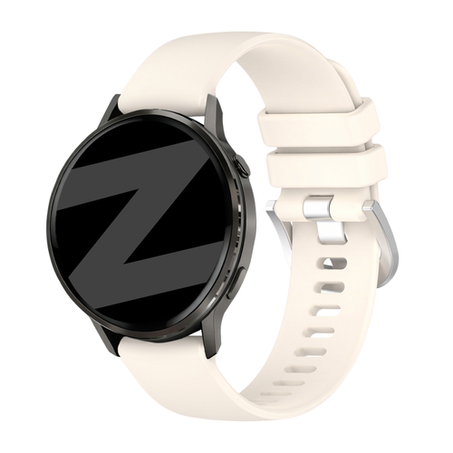 Bandz Garmin Forerunner 265s siliconen band 'Classic' (sterrenlicht)