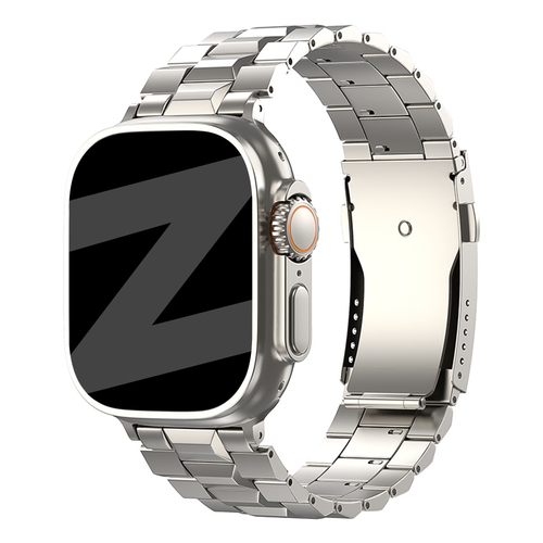 Bandz Apple Watch Ultra titanium band 'Deluxe' (titanium)