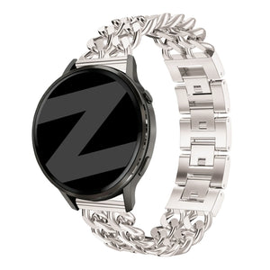 Bandz Coros Apex - 42mm Metal Strap 'Double Chains' (Starlight)