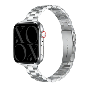 xoxo Wildhearts Apple Watch fijn stalen bandje (zilver)