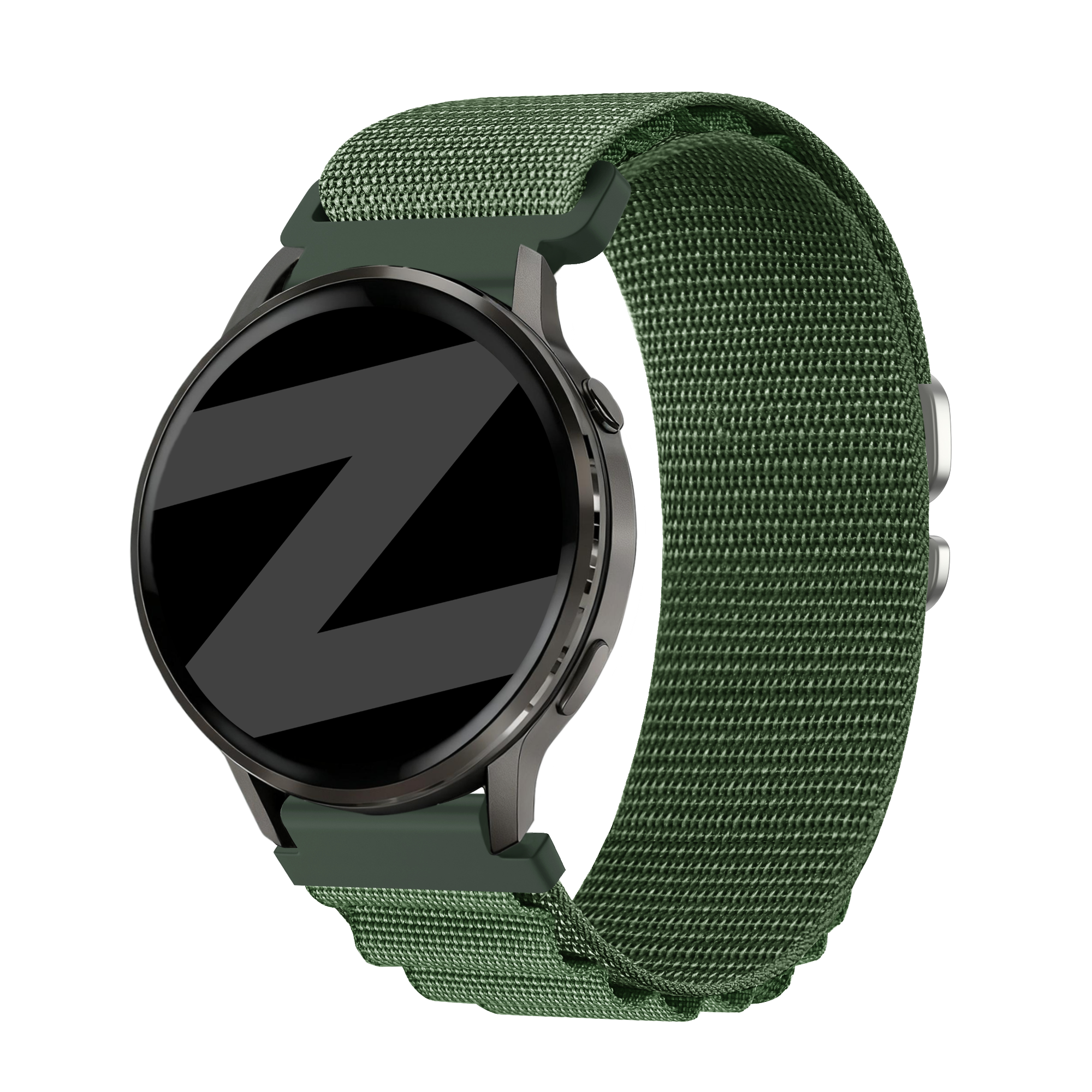 Bandz Garmin Forerunner 645 Alpine Nylon Strap (Green)