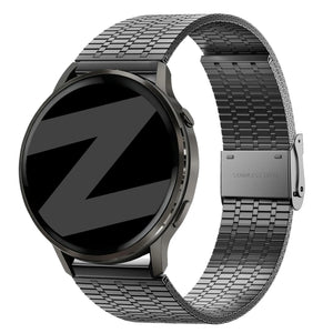 Bandz Garmin Forerunner 70 Adjustable Steel Strap (Black)