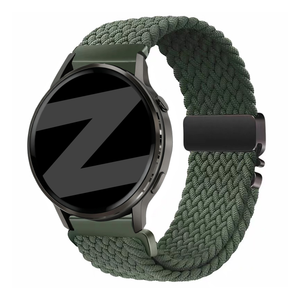 Bandz Garmin Venu 3 gevlochten band 'Parachute' (groen)