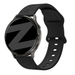 Bandz Garmin Forerunner 570 - 42mm siliconen band 'Leopard' (zwart)