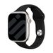 Apple Watch slimfit siliconen band (zwart)