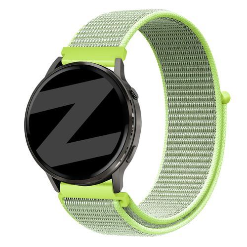 Bandz Garmin Approach S40 nylon loop band (flash geel)