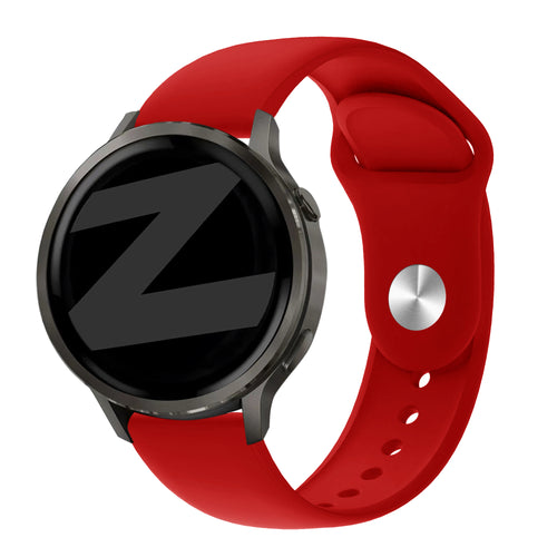 Bandz Garmin Forerunner 570 - 47mm sport band 'Deluxe' (rood)
