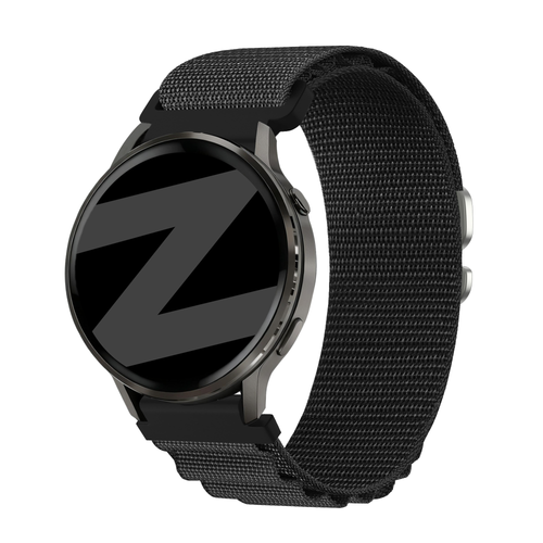 Bandz Garmin Forerunner 70 Alpine bandje (zwart)